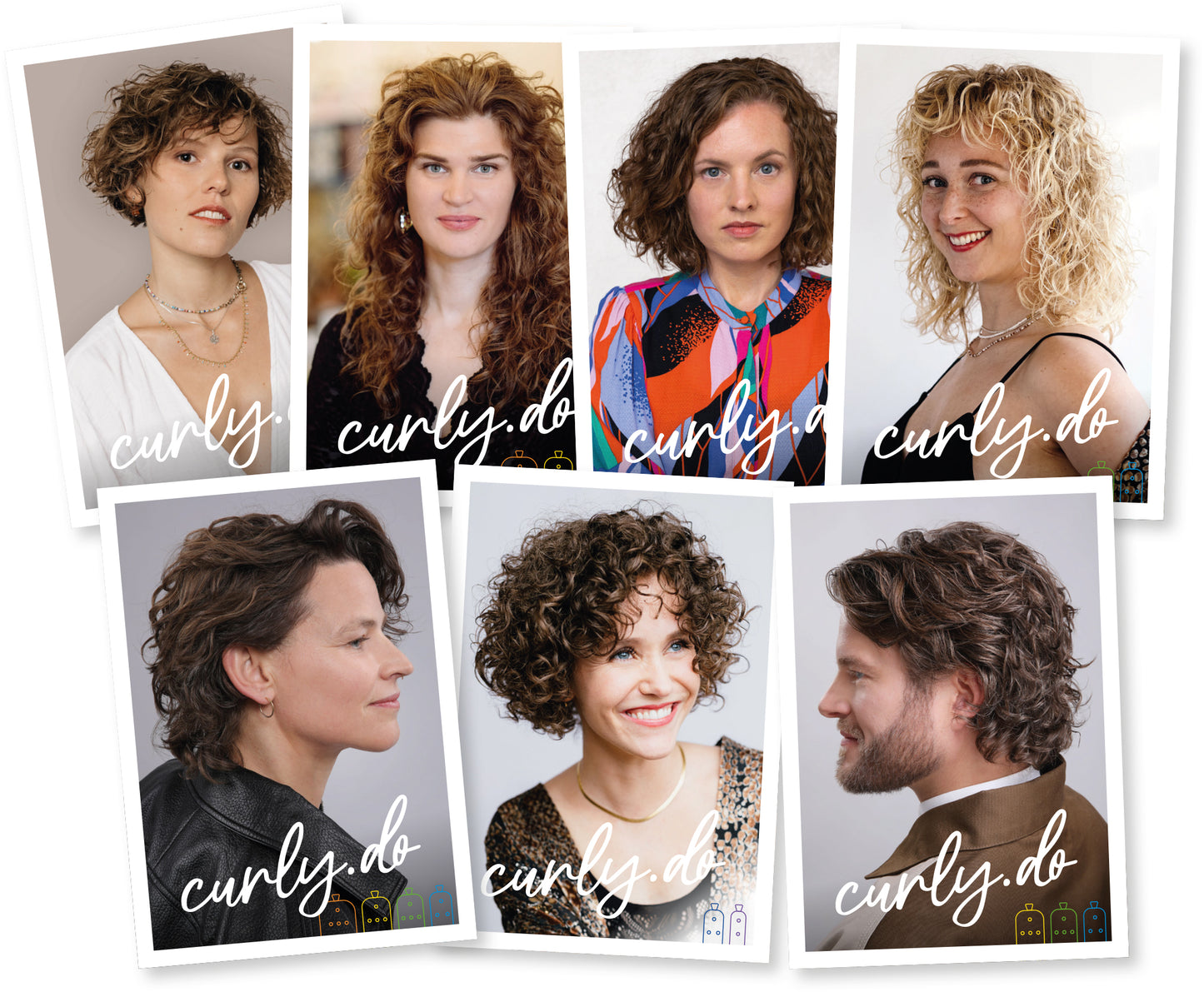 curly.do-Beratungskarten (DIN A5) Set - mit neuen Modellen