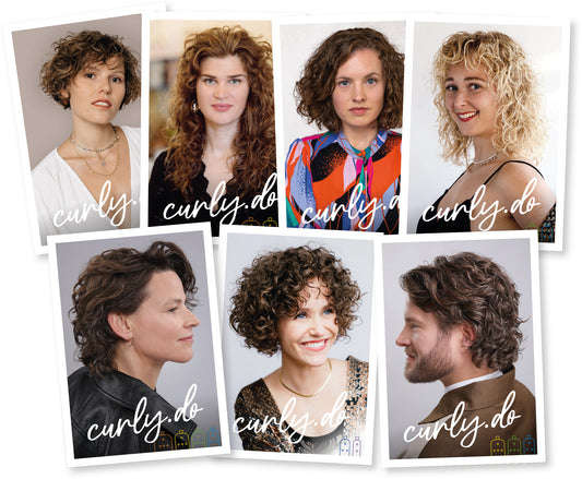 curly.do-Beratungskarten (DIN A5) Set - mit neuen Modellen