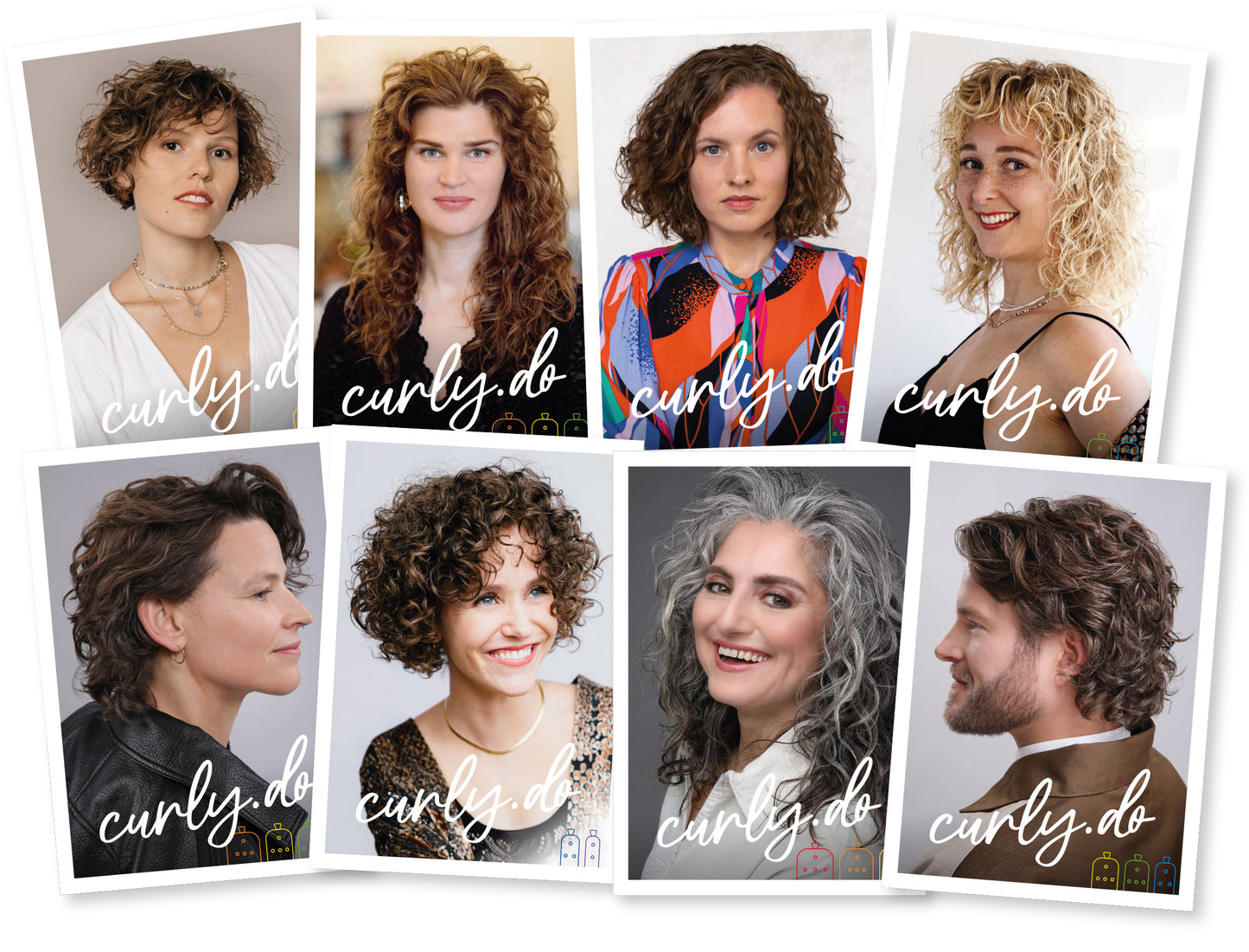 curly.do-Beratungskarten (DIN A5) Set - mit neuen Modellen